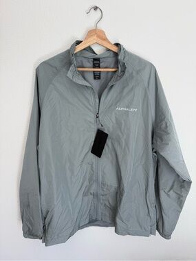 Alphalete Men's Windbreaker Jacket - Sage